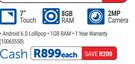 Vodacom Smart Tab 2 7" 3G Tablet-Each