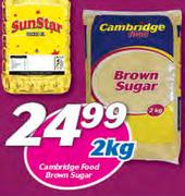 Cambridge Food Brown Sugar-2Kg