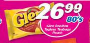 Glen Rooibos Tagless Teabags Pouch-80's
