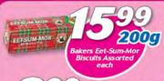 Bakers Eet Sum Mor Biscuits Assorted-200g Each