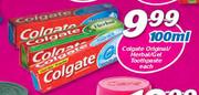 Colgate Original/Herbal/Gel Toothpaste-100ml Each