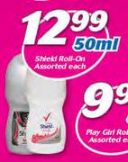 Shield Roll On Assorted-50ml Each