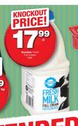 Sundale Fresh Full Cream Milk-2Ltr