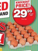 Large Eggs-24 Per Tray