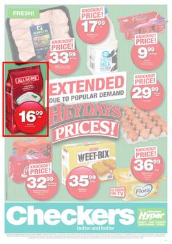 Checkers Eastern Cape : Extended Heydays Prices! (15 Feb - 21 Feb 2016), page 1