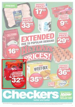 Checkers Eastern Cape : Extended Heydays Prices! (15 Feb - 21 Feb 2016), page 1