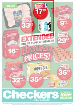 Checkers Eastern Cape : Extended Heydays Prices! (15 Feb - 21 Feb 2016), page 1