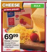 Clover Cheddar/Gouda/White Cheddar Cheese-800g Each