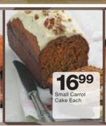 Small Carrot Cake-Each