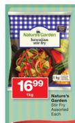 Nature's Garden Stir Fry Assorted-1Kg Each