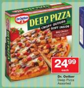 Dr.Oetker Deep Pizza Assorted-Each