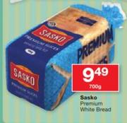Sasko Premium White Bread-700g