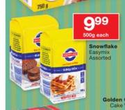 Snowflake Easymix Assorted-500g Each