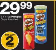 Pringles Chips Assorted-2 x 110g