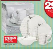 Paris 12 Piece Dinner Set-Per Set