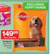 Pedigree Dog Food Assorted-7Kg/7.5Kg/8Kg Each