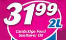 Cambridge Food Sunflower Oil-2Ltr