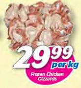 Frozen Chicken Gizzards-Per Kg
