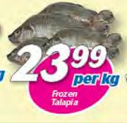 Frozen Talapia-Per Kg