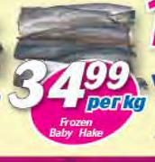 Frozen Baby Hake-Per Kg