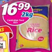 Cambridge Food Rice-2Kg