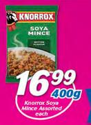 Knorrox Soya Mince Assorted-400g