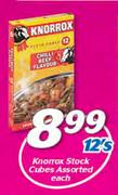 Knorrox Stock Cubes Assorted-12's