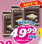 Willigton Rice-3 x 2Kg