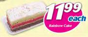 Rainbow Cake-Each