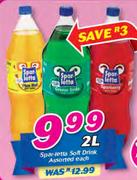 Spar Letta Soft Drink Assorted-2Ltr Each