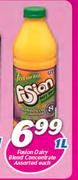 Fusion Dairy Blend Concentrate Assorted-1Ltr 