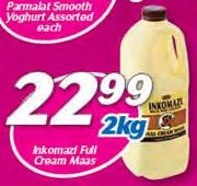 Inkomazi Full Cream Maas-2Kg