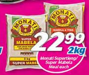 Monati Supertieng/Super Mabela Meal-2Kg Each