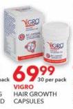 Vigro Hair Growth Capsules-30 Per Pack