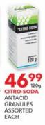 Citro-Soda Antacid Granules Assorted-120g