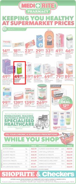 MediRite (22 Feb - 06 Mar 2016), page 1