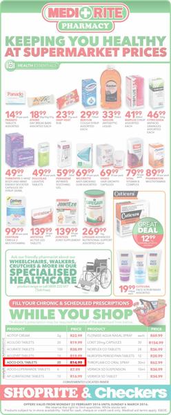 MediRite (22 Feb - 06 Mar 2016), page 1
