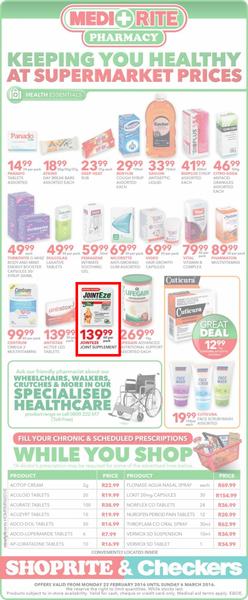 MediRite (22 Feb - 06 Mar 2016), page 1