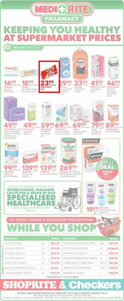 MediRite (22 Feb - 06 Mar 2016), page 1