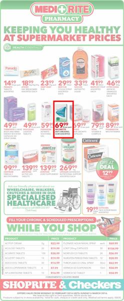 MediRite (22 Feb - 06 Mar 2016), page 1