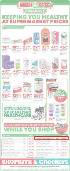 MediRite (22 Feb - 06 Mar 2016), page 1
