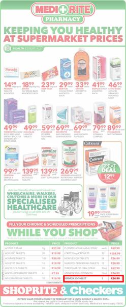 MediRite (22 Feb - 06 Mar 2016), page 1