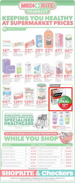 MediRite (22 Feb - 06 Mar 2016), page 1