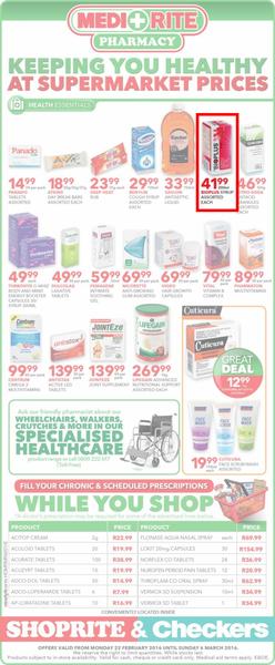 MediRite (22 Feb - 06 Mar 2016), page 1