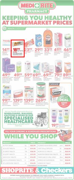 MediRite (22 Feb - 06 Mar 2016), page 1