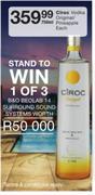 Ciroc Vodka Original/Pineapple-750ml Each