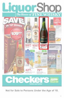 Checkers Eastern Cape : Liquor Shop (22 Feb - 06 Mar 2016), page 1