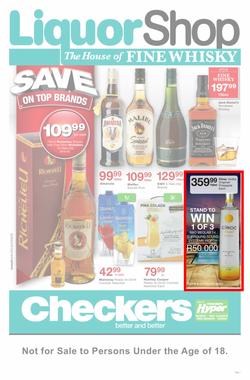 Checkers Eastern Cape : Liquor Shop (22 Feb - 06 Mar 2016), page 1
