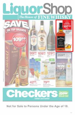 Checkers Eastern Cape : Liquor Shop (22 Feb - 06 Mar 2016), page 1