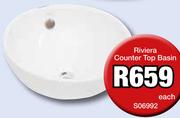 Riviera Counter Top Basin S06992